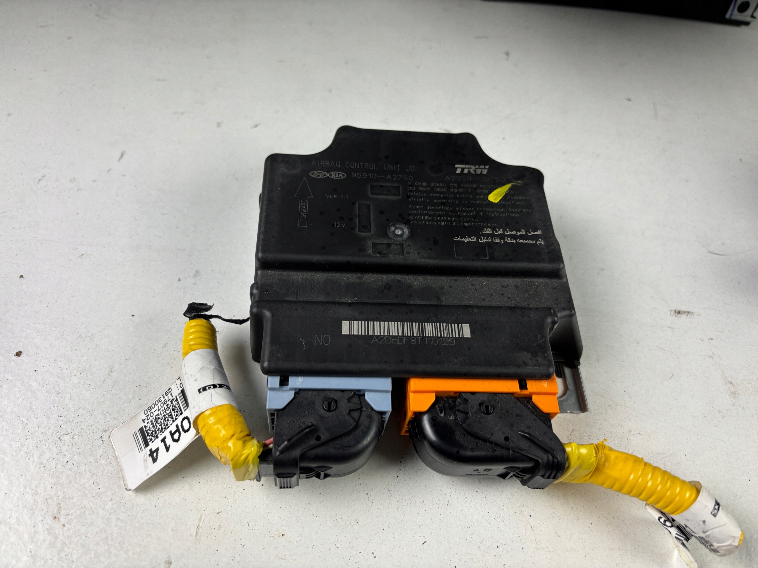 консоль AIR ремни kia PROCEED II РЕСТАЙЛИНГ 15-18