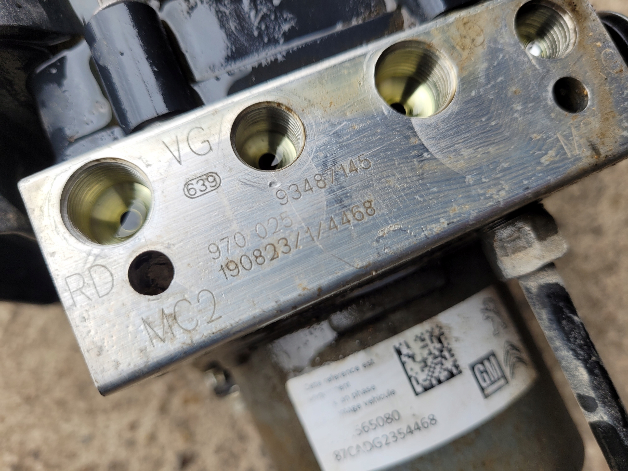 pump ABS brake CITROEN C3 AIRCROSS 1.5 BLU MANUAL