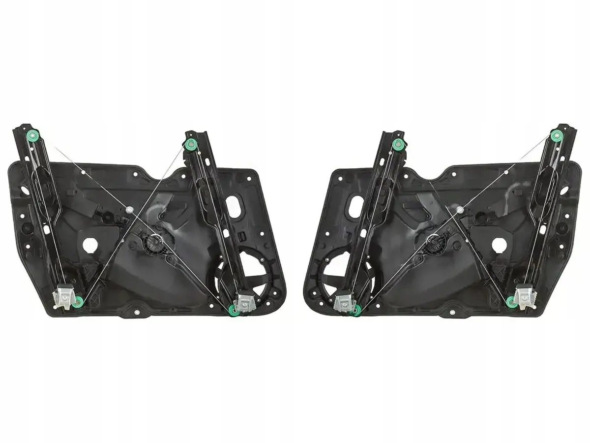 2x Podnośniki szyb TOPRAN PRZÓD L+P do VW GOLF 6, GOLF VI