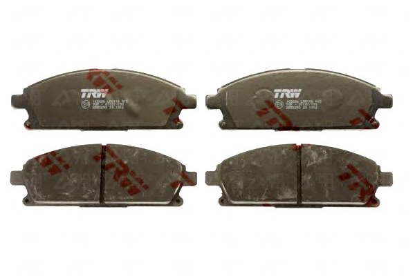Trw Brzdové Destičky Nissan Přední X-trail Asistent řidiče #28
