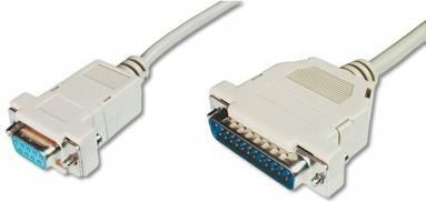 Kabel szeregowy kabel 3m rs232 db25 db9 rs232 EAN (GTIN) 5054884202024