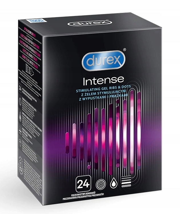 

Prezerwatywy Durex Intense Orgasmic 24 Szt.