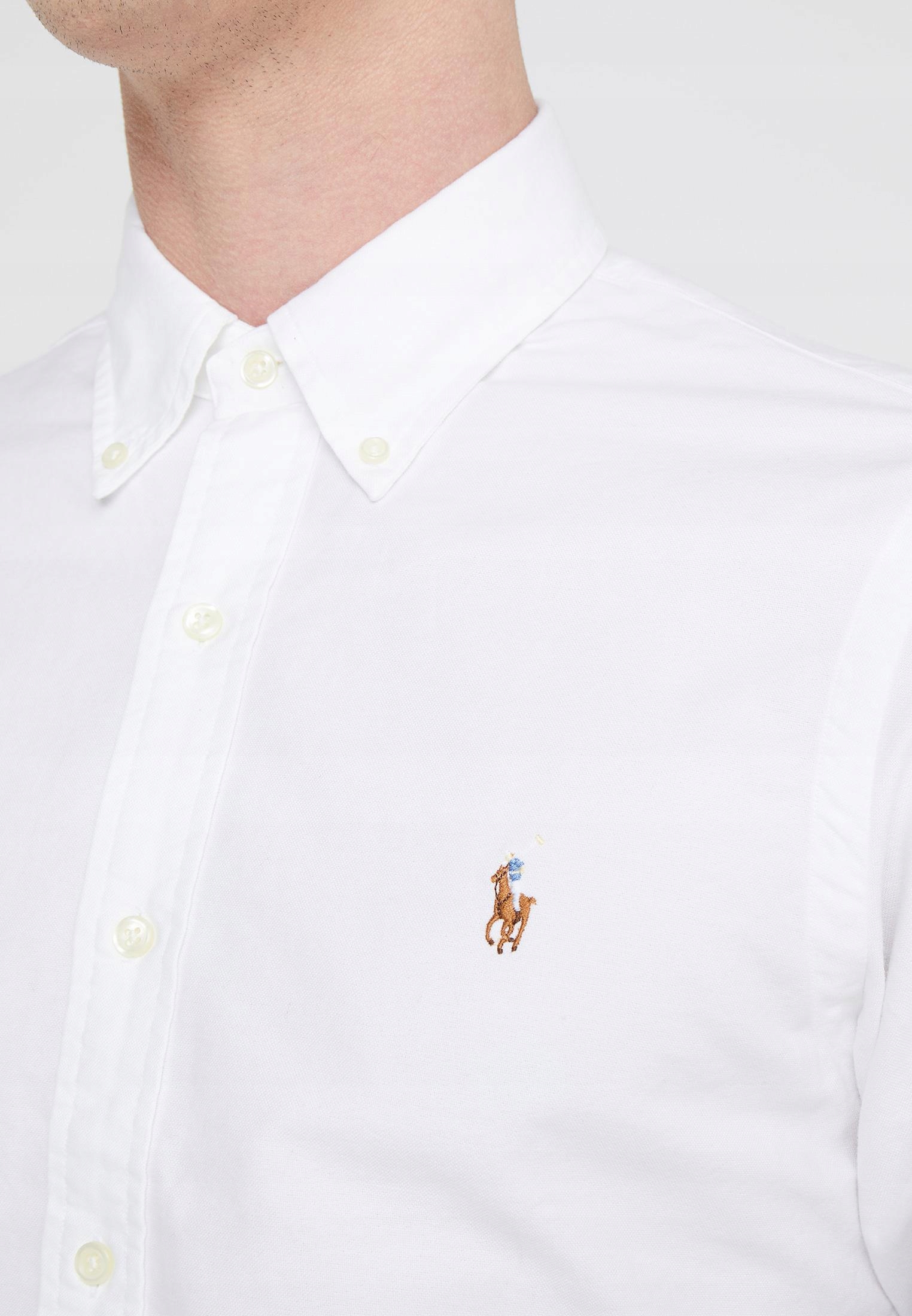 POLO RALPH LAUREN _CT 2Z4 BIAŁA KOSZULA SLIM _/ S Rozmiar kołnierzyka 39