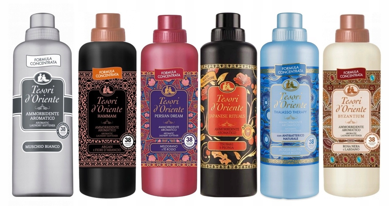 6 x Tesori d'Oriente Set 6 x tekutá aviváž 6 x 760 Ml Koncentrát