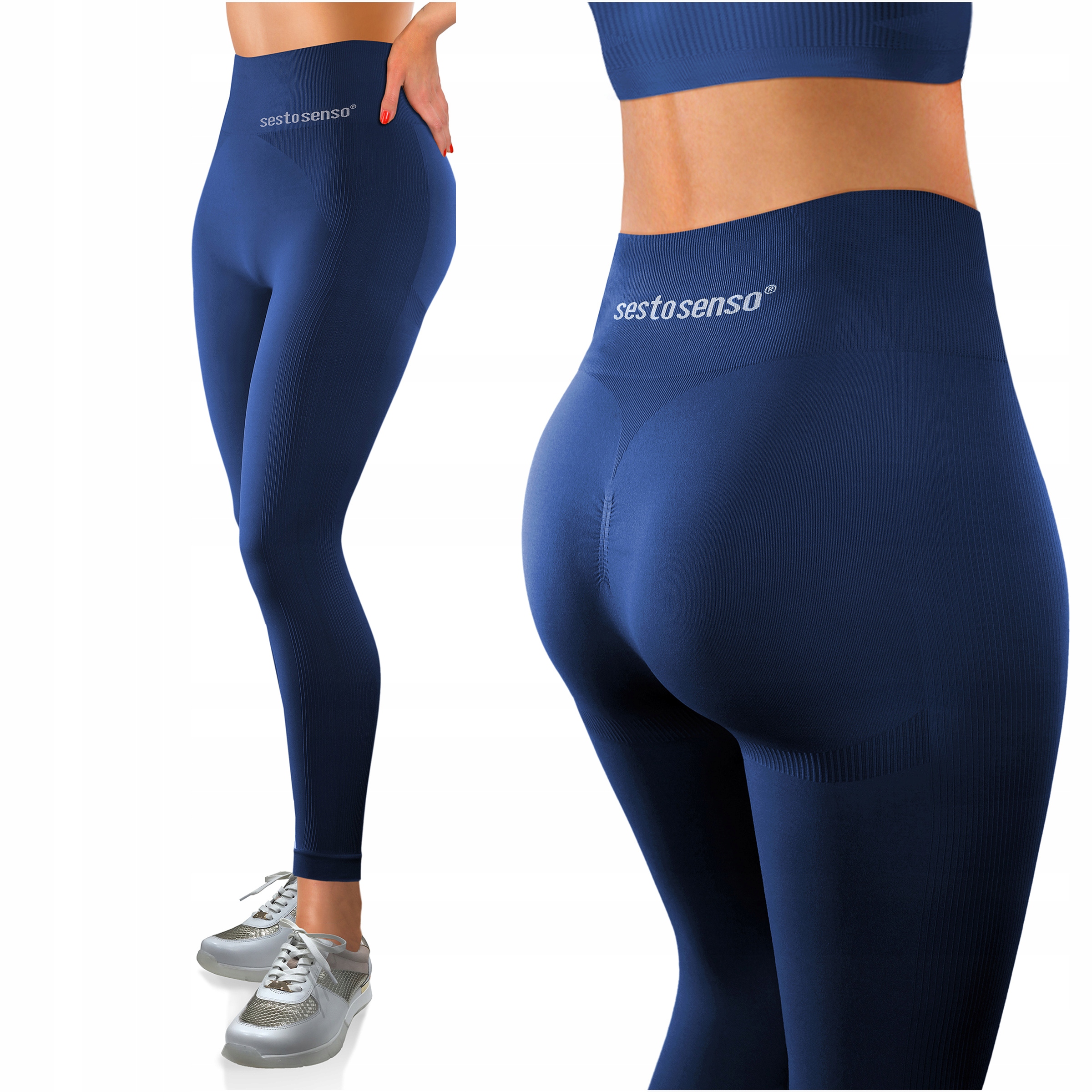 

legginsy damskie Fitness Push Up Sesto Senso Sport