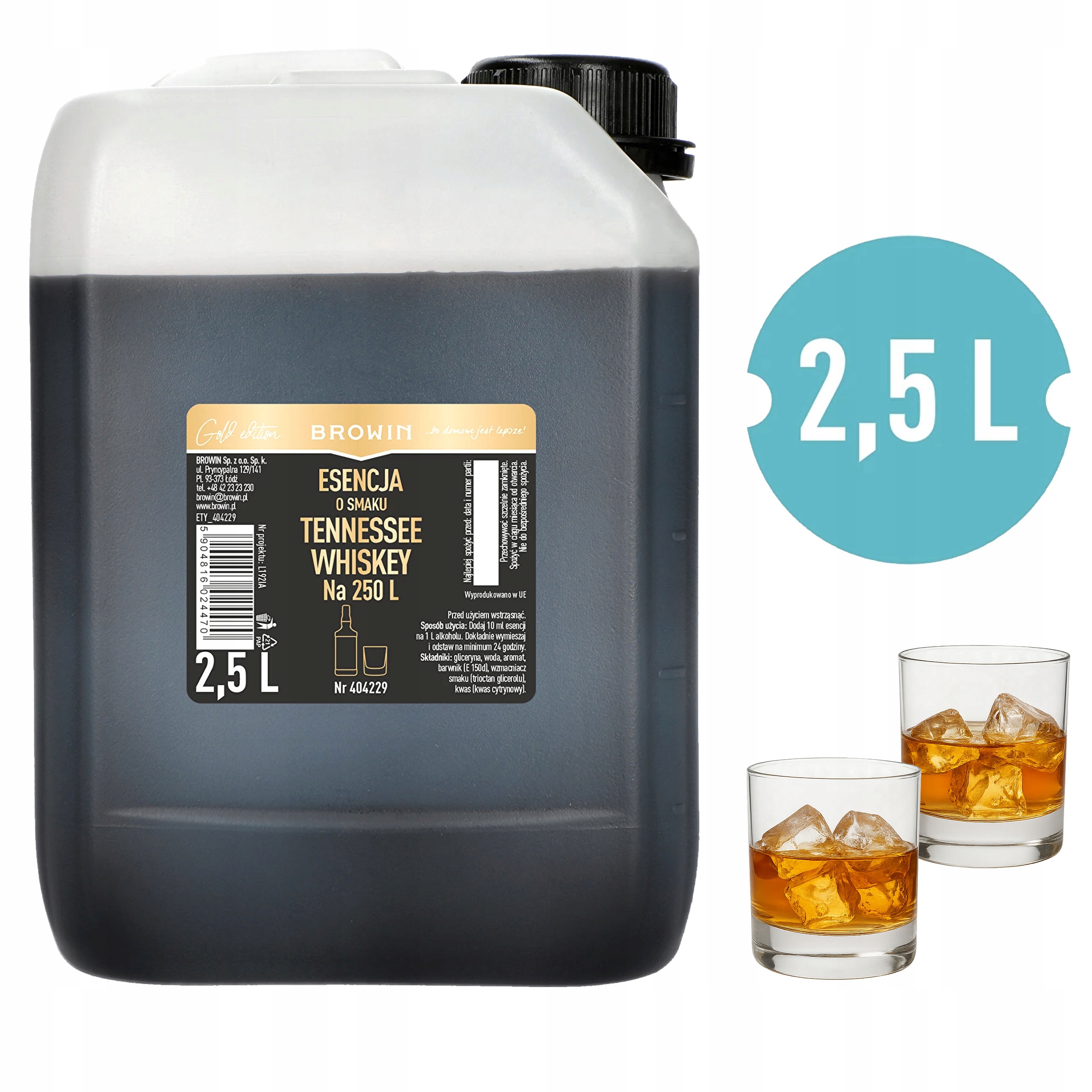 Zaprawka Browin Tennessee 2,5l na 250L 404229