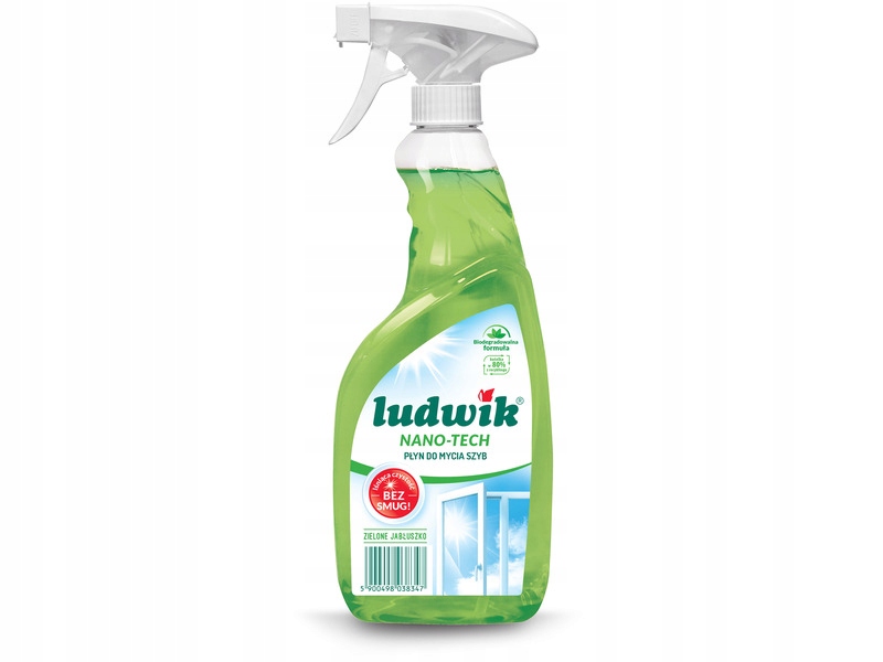 

Płyn do mycia szyb Ludwik Zielone jabłuszko 0.6l