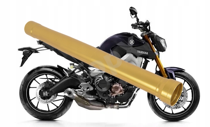 TopX Goleń Trubka laga tlumič Odpružení Yamaha MT09 Mt 09 14-20 1 Ks