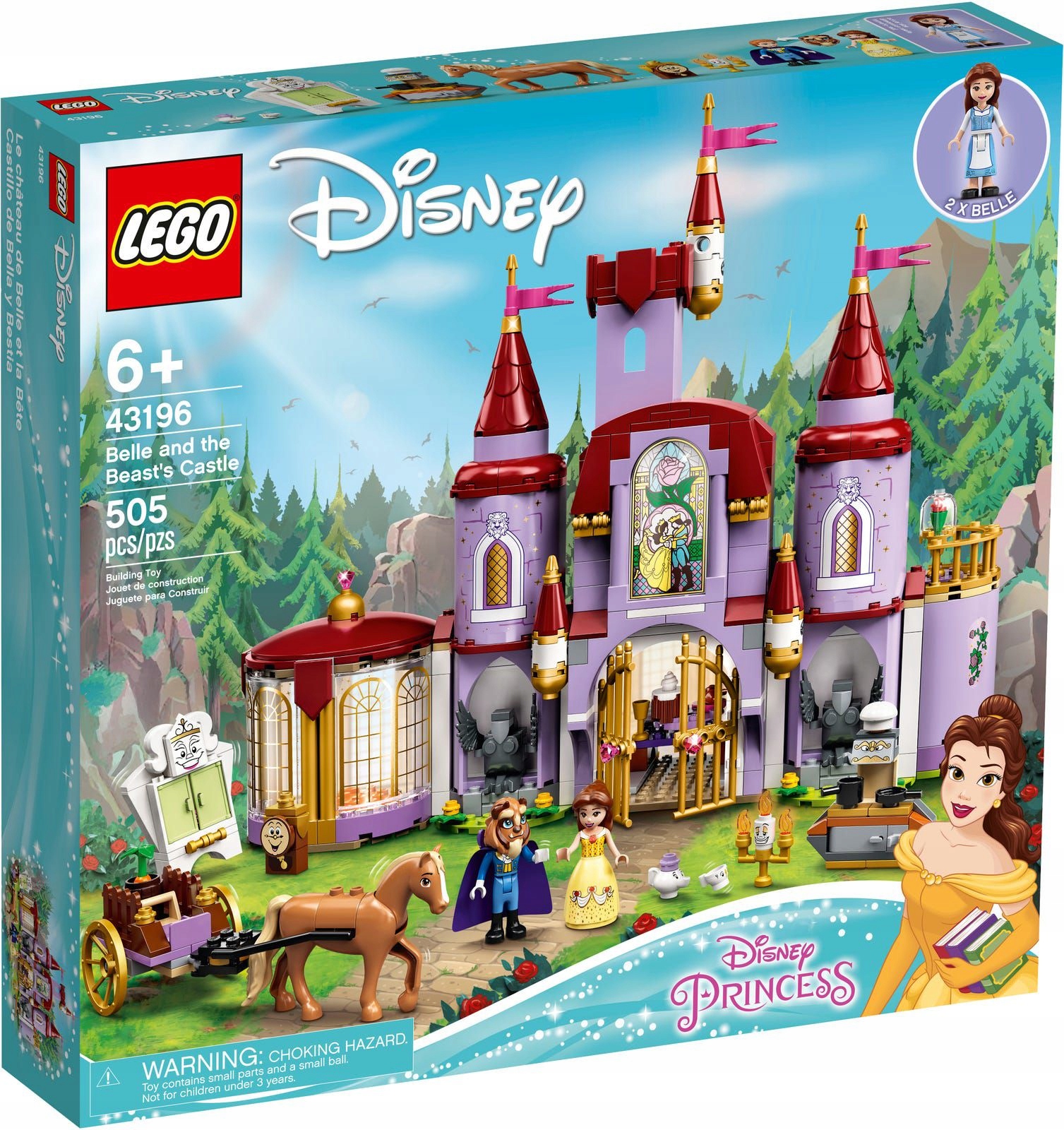 Lego 43196 Disney – Zámek Belly A Bestie