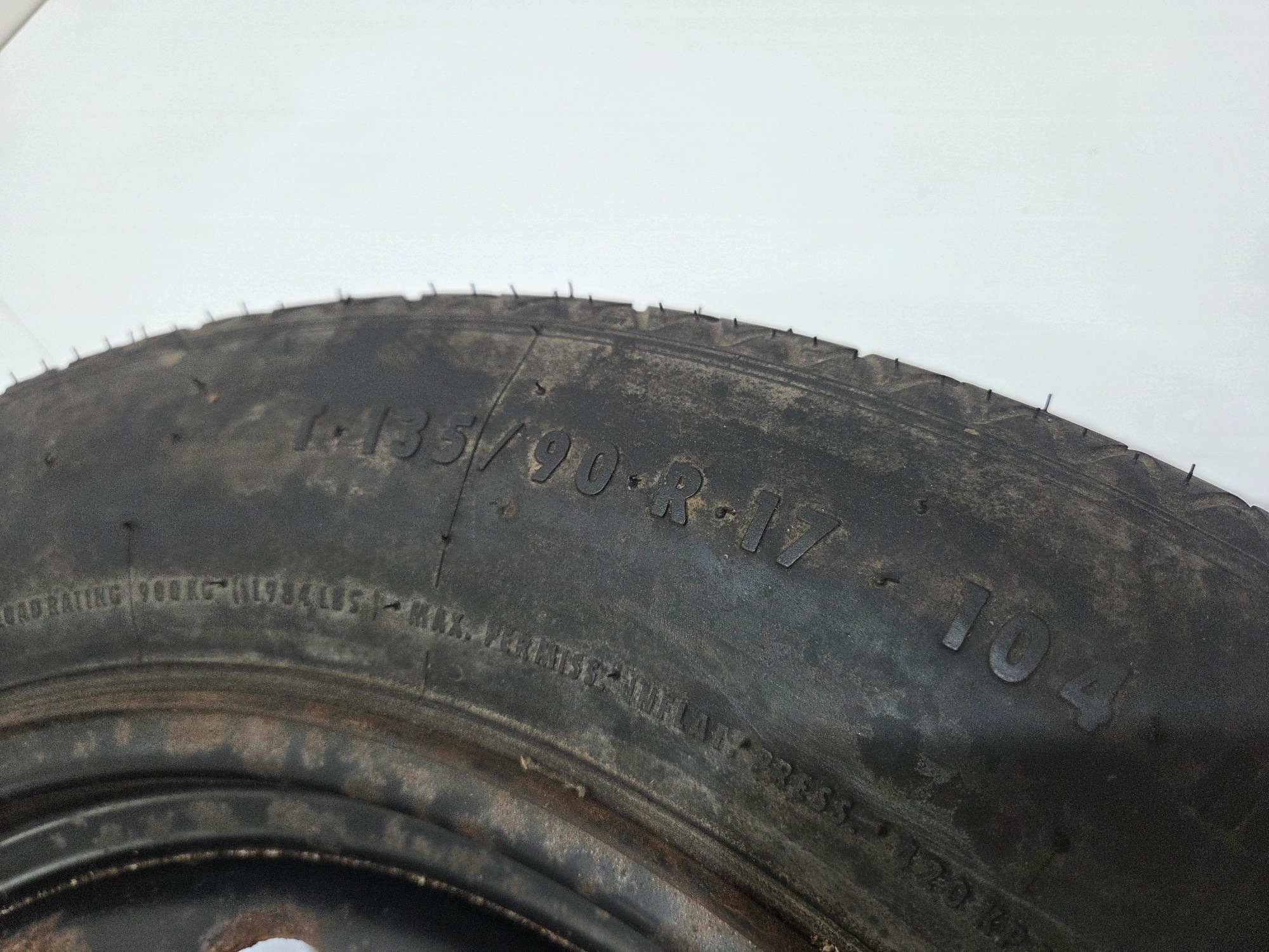 roue roue de secours BMW X3 E83 17 CALI 6758778