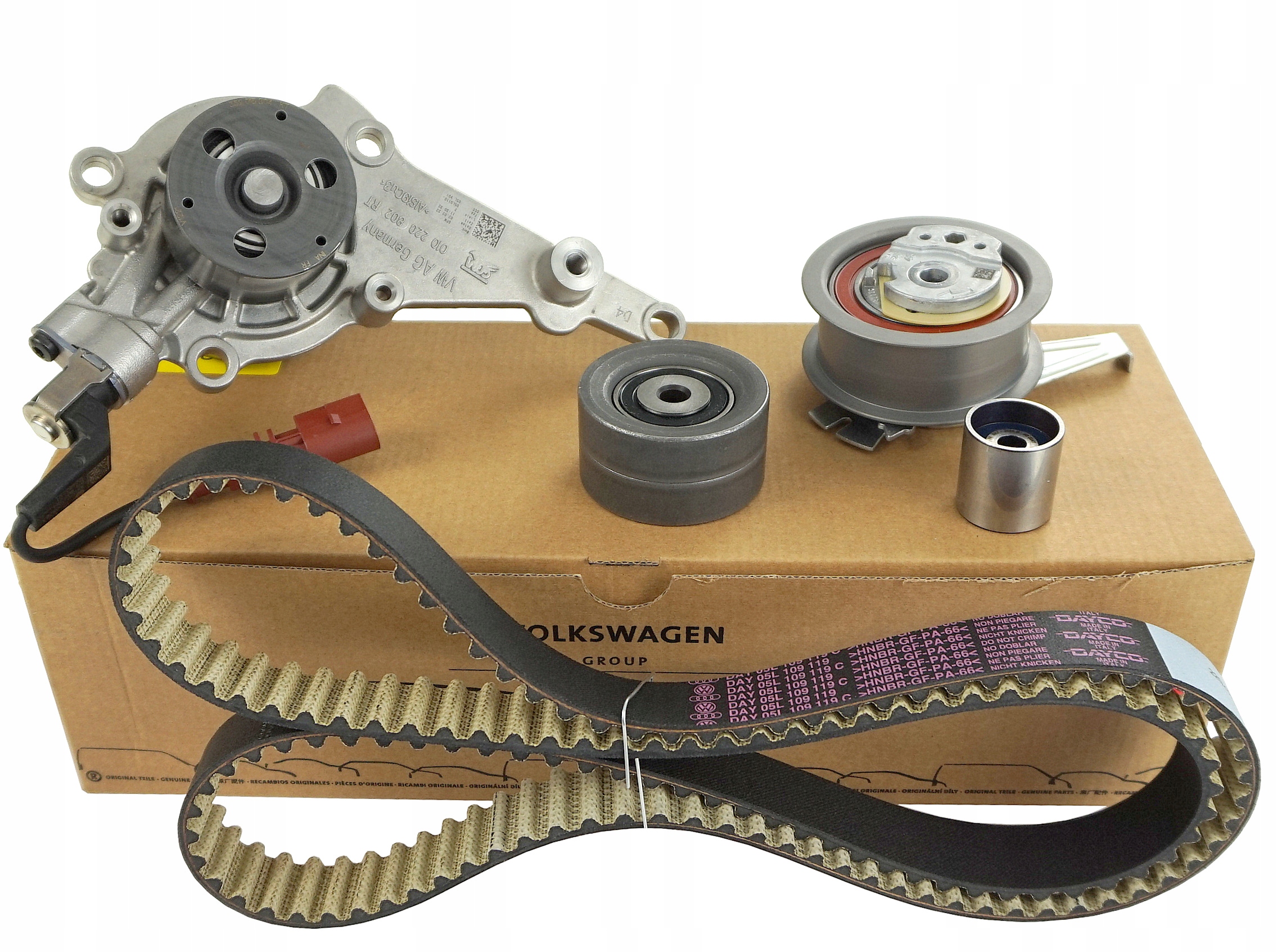 05L121011D - РАСПРЕДЕЛИТЕЛЬНЫЙ ВОДЯНОЙ НАСОС 2.0 TDI 35 40 TDI 05L198119A