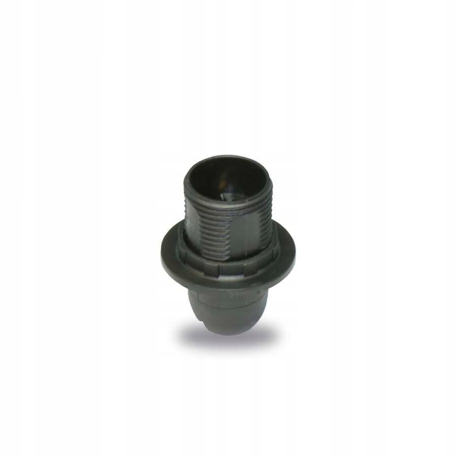 OPRAWKA DO ŻARÓWEK E14 Z KOŁNIERZEM CZARNA Typ inny