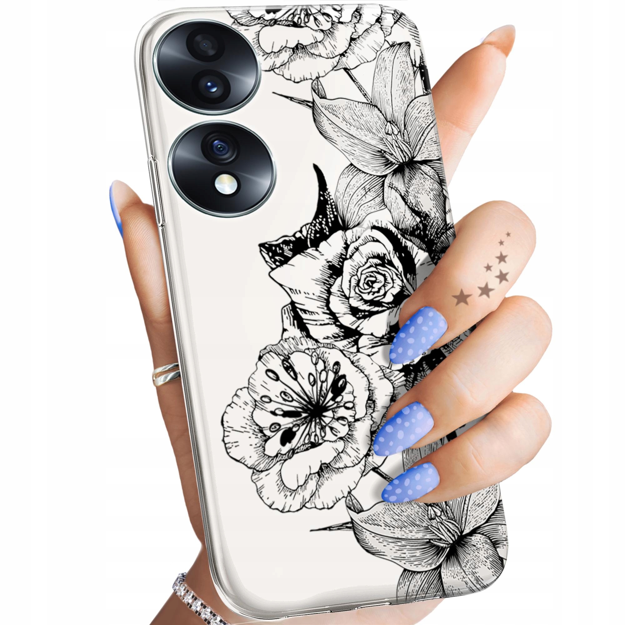 Etui Do Honor 70 Beżowe Kremowe Ecru Obudowa Pokrowiec Case