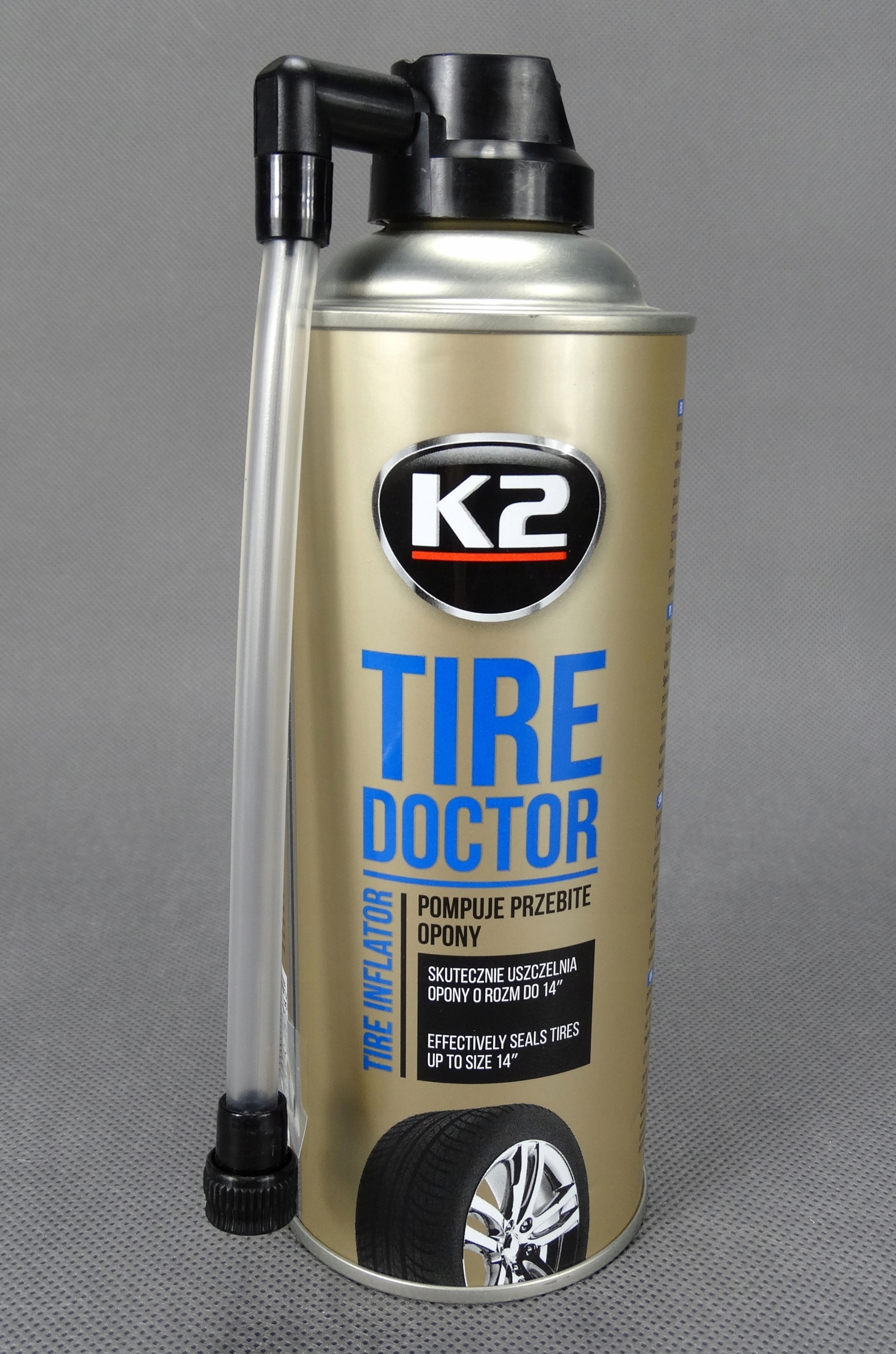 K2 TIRE DOCTOR ZESTAW NAPRAWCZY DO OPON KOŁO ZAPAS Stan opakowania oryginalne