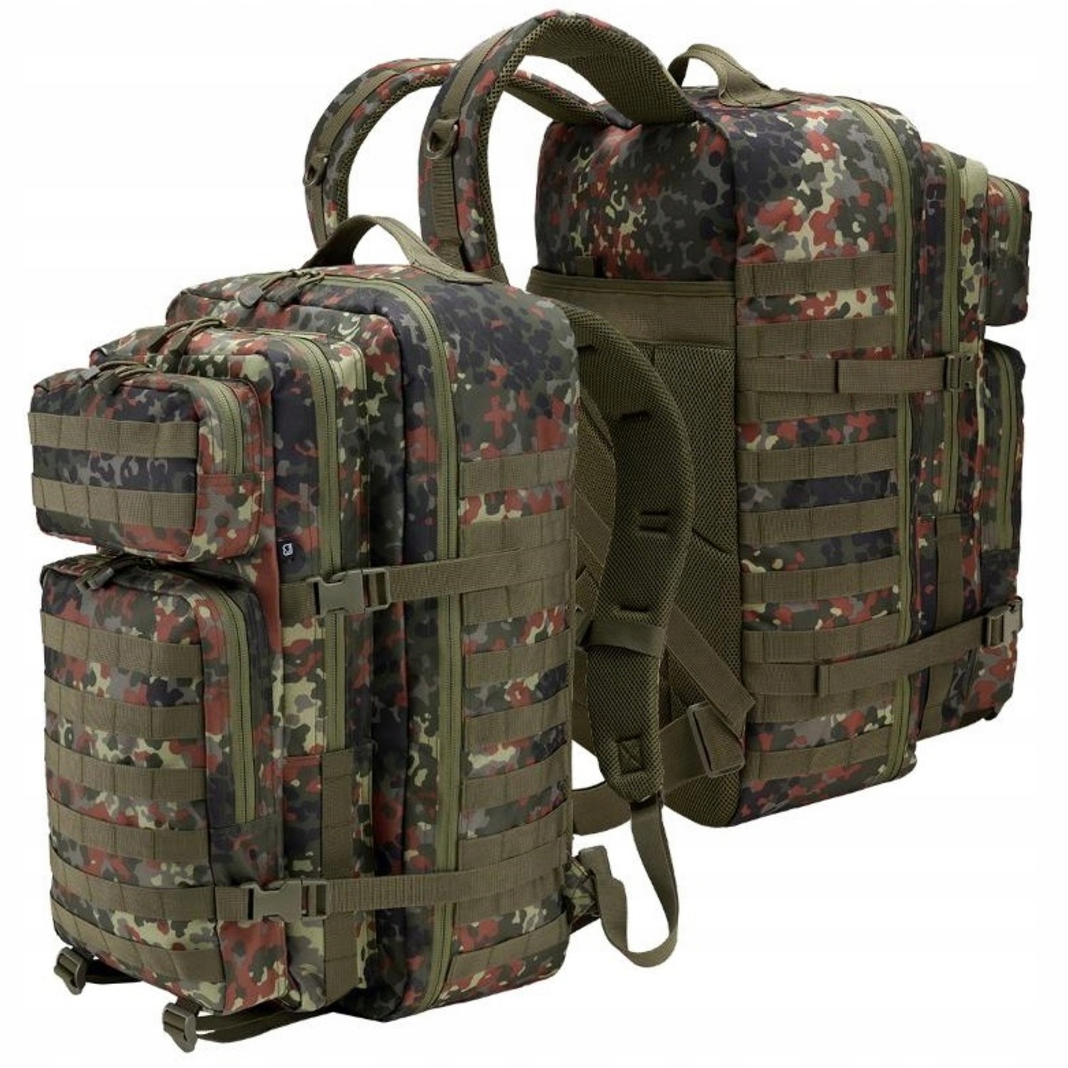 Batoh Brandit Taktický Us Cooper XL Flecktarn 65L