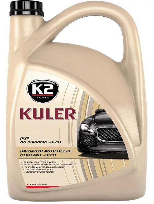 

K2 Kuler Płyn Chłodniczy Czerwony 5L