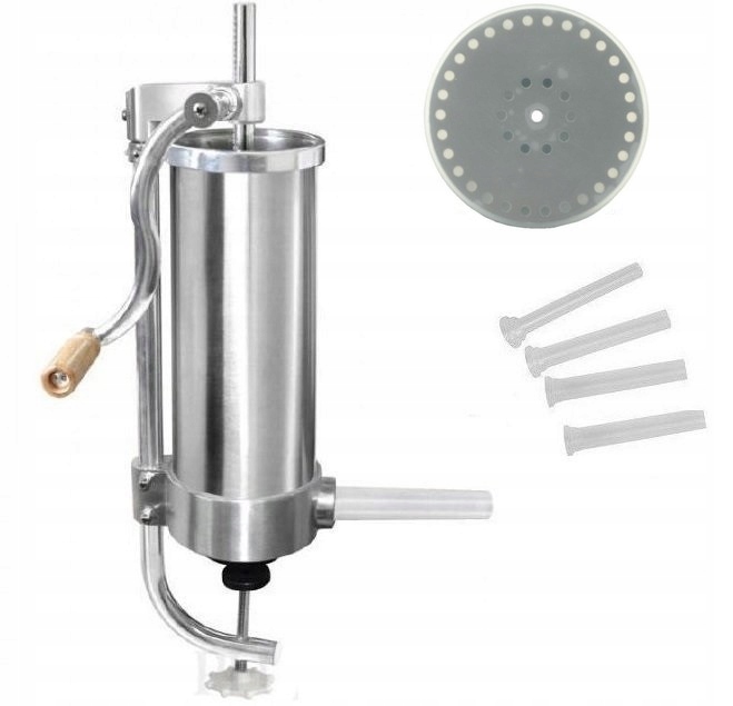 Nadziewarka do Kiełbas Wędlin Maszynka Szpryca Tłok silikonowy 3kg