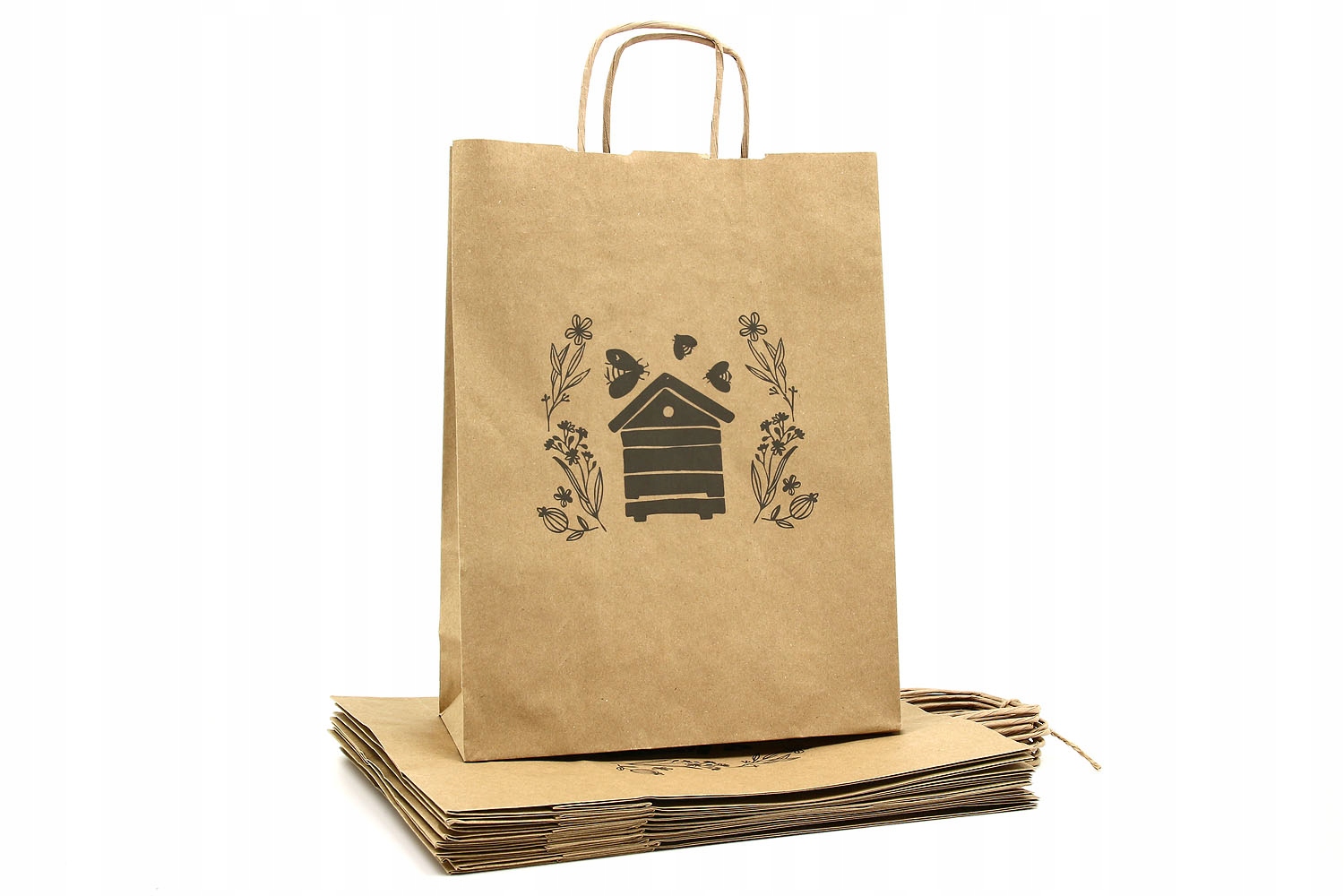 Torba papierowa duża UL pakiet 10szt Marka inna