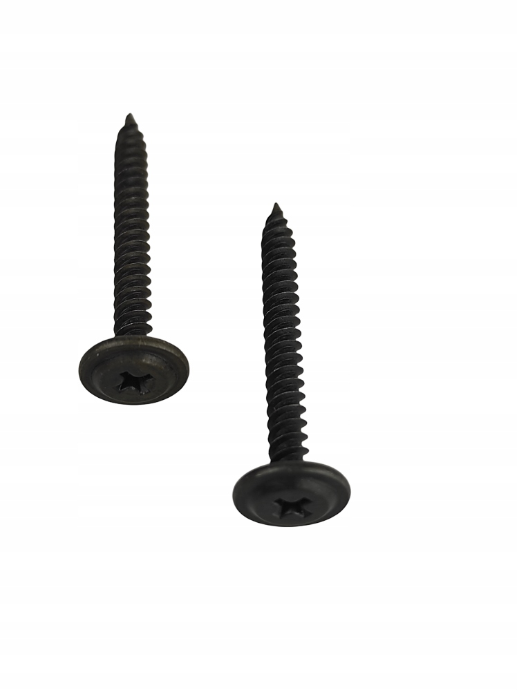 WKRĘTY SAMOGWINTUJĄCE CZARNE WPF 4,2x13mm 1000szt Długość całkowita 13 mm