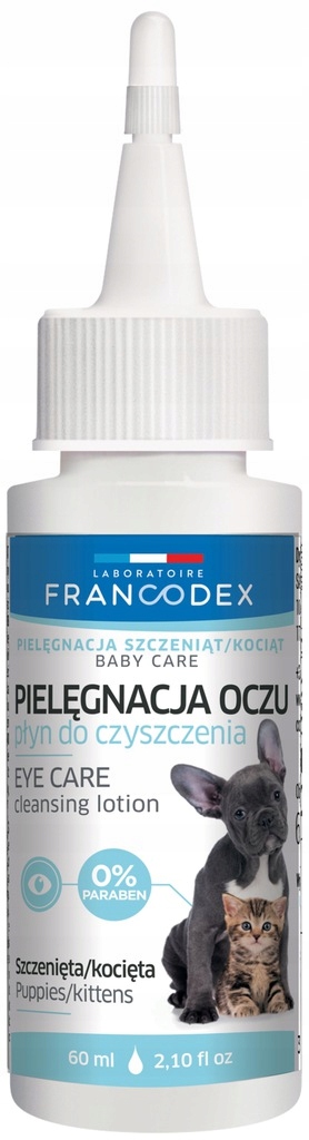 

Francodex Płyn do oczu dla kociąt i szczeniąt 60ml