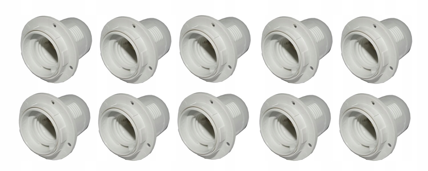 

Gniazdo Oprawa Oprawka Żarówka Kołnierz E27 10 szt