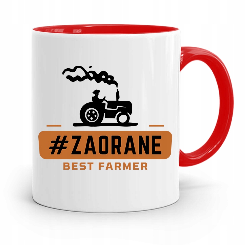 

Dla Rolnika Kubek Czerwony #zaorane Best Farmer