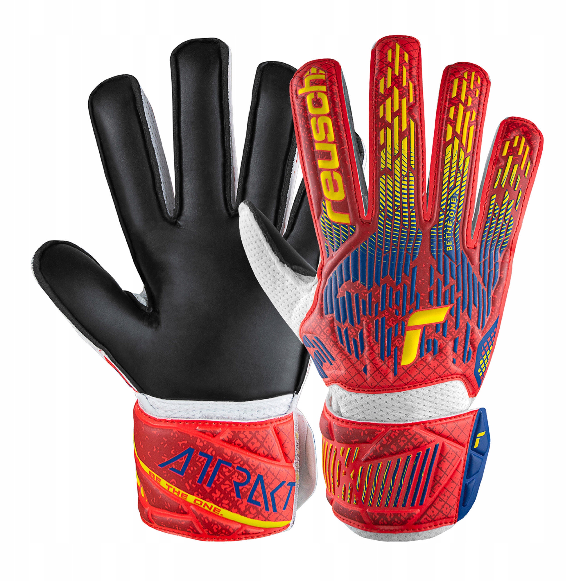 Rękawice bramkarskie Reusch Attrakt Solid spain 9.5