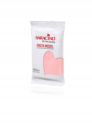 Levně Saracino Cukrová hmota Pasta Model Rose 250 g