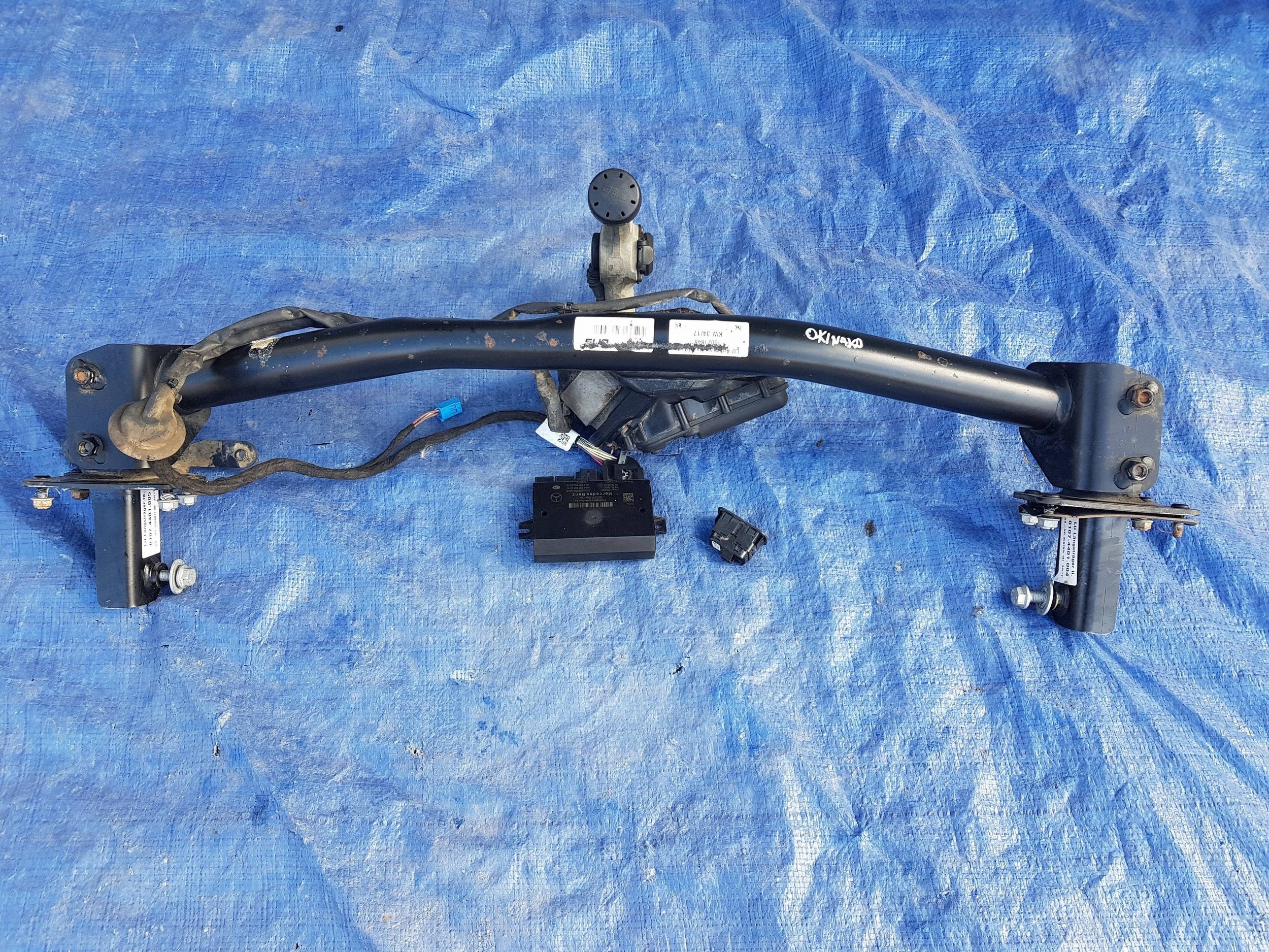running board tow Mercedes C W205 module button bundle KOMPLET