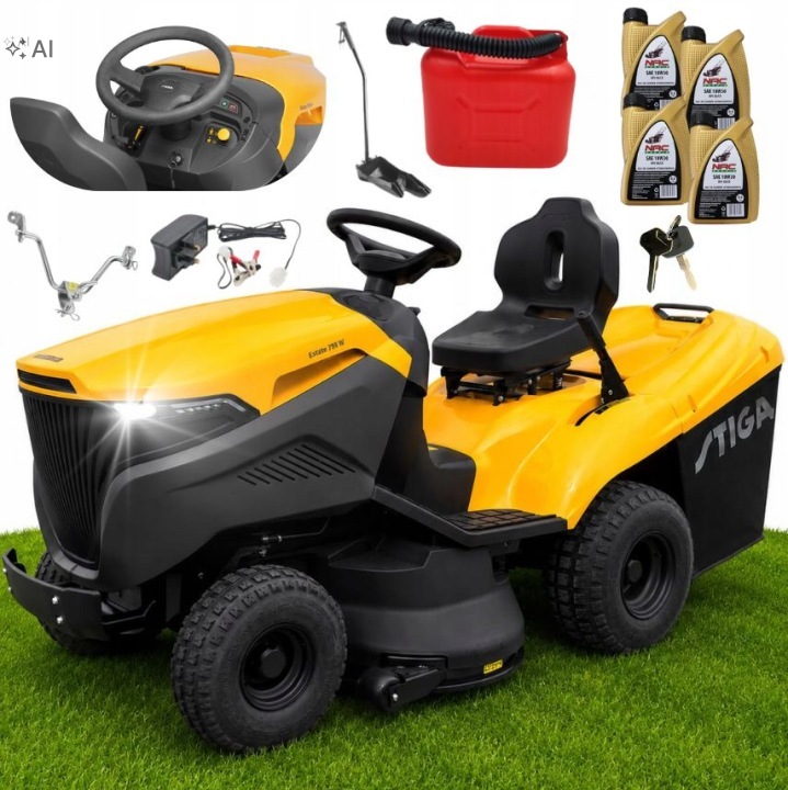 Traktor Stiga Estate 798 W 2CYL Duża Moc Kosz 300L 586cc 14KM