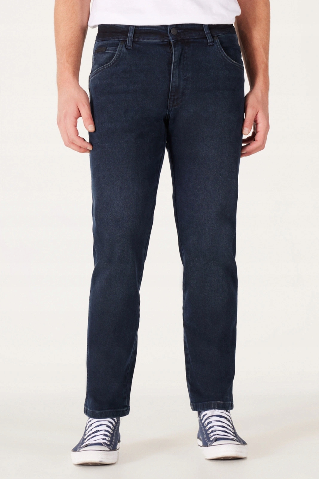 Pánské jednoduché džíny Wrangler Texas Travis 112388617 40/32