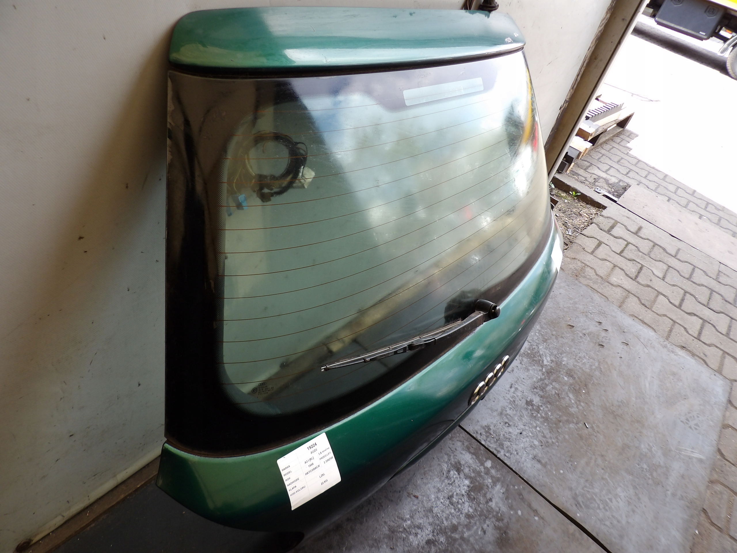 trunk door boot AUDI A3 8L LZ6L