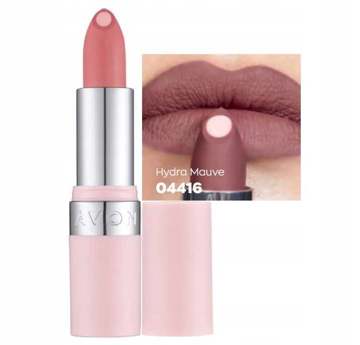 

Avon Matowa szminka z kwasem hialurono Hydra Mauve