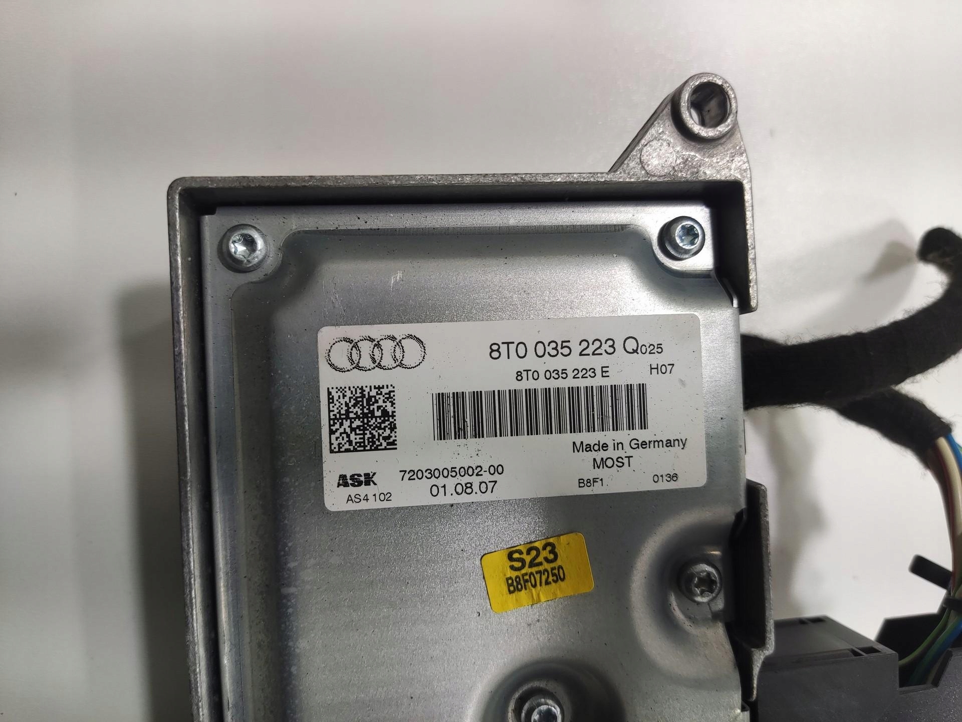AMPLIFICATORE AUDIO AUDI A5 e 8T 2007-2011 8T0035223Q
