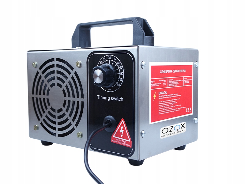 Ozonator OZOX HF258 ozonator timer 20g h PL EAN 5903819640014