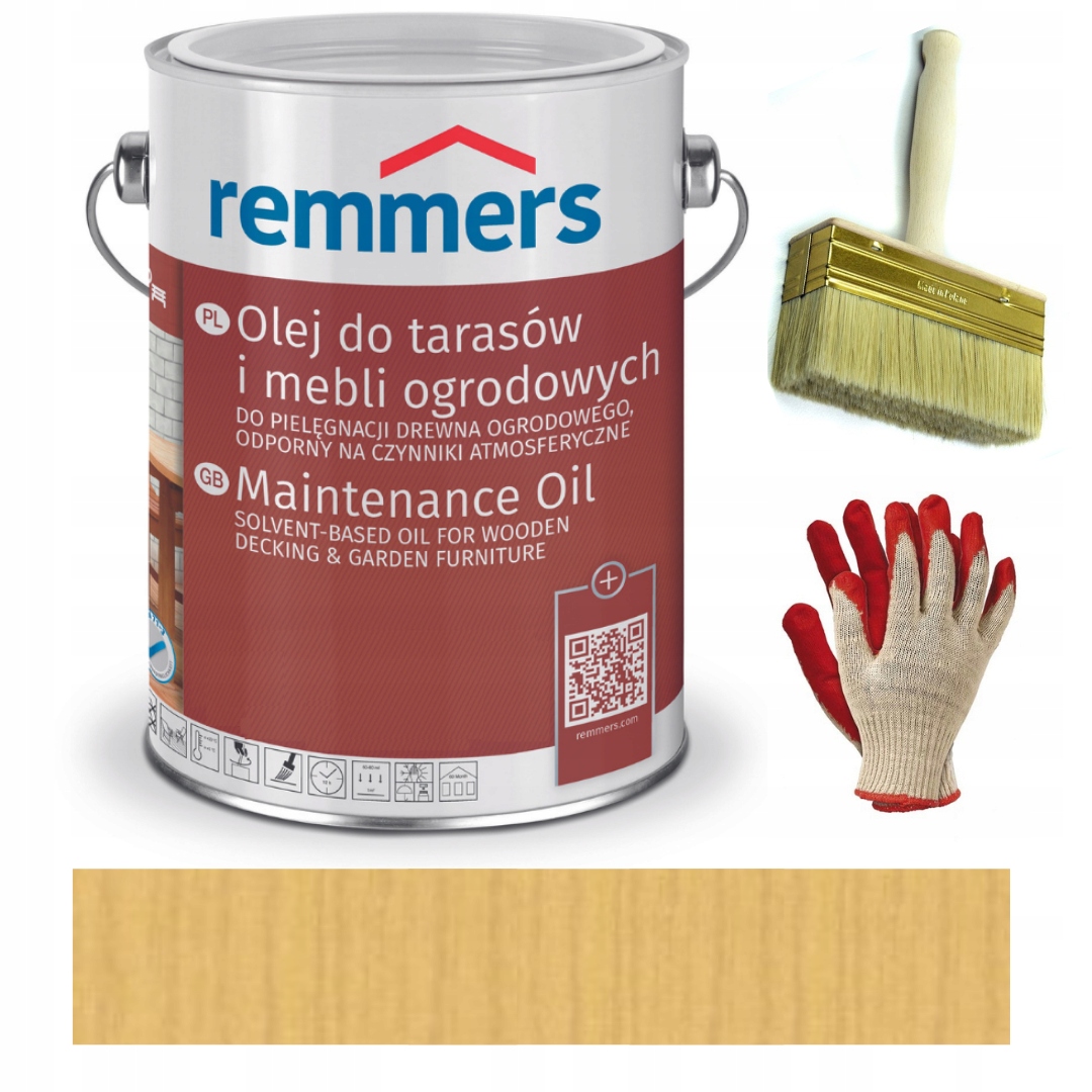 Remmers olej do tarasów, drewna 5L Bezbarwny