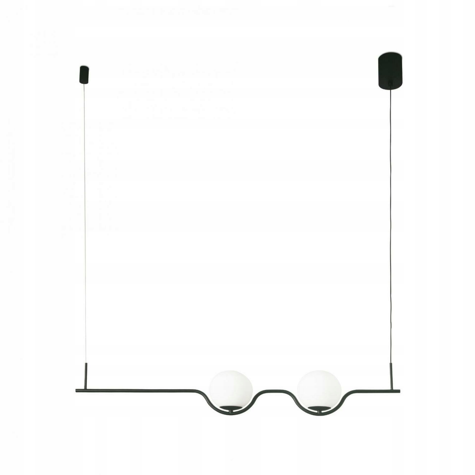 Faro Le Vita závesné svietidlo, Led 13W, čierne, dĺžka 103 cm, 2700K