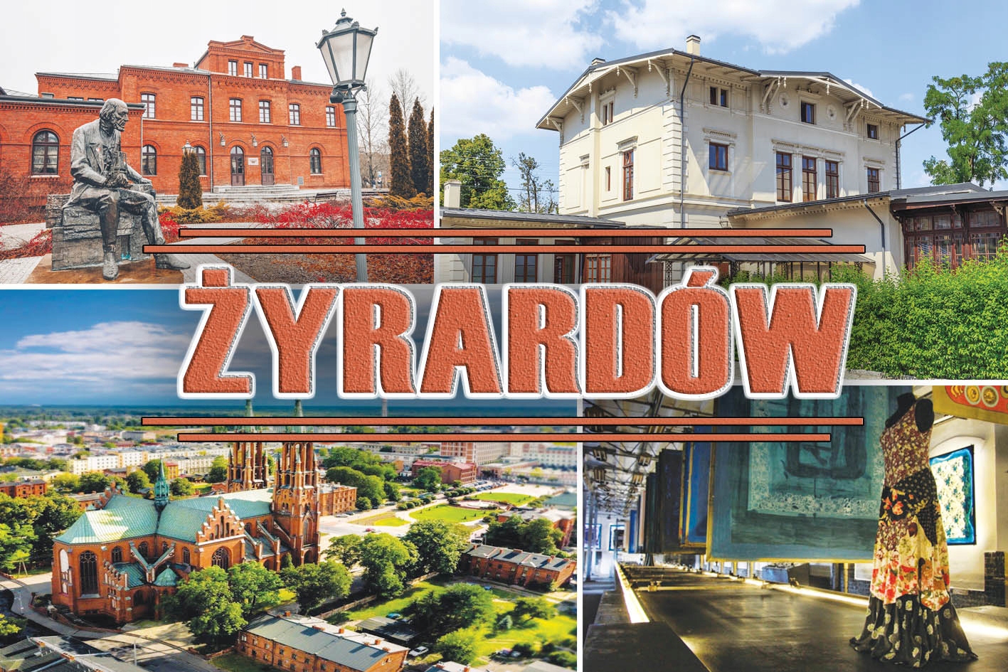 

Magnesy na lodówkę miasta - Żyrardów
