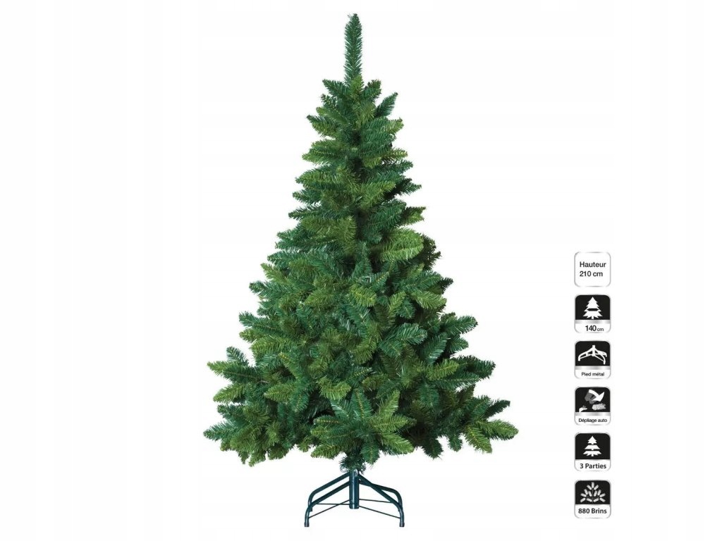Vianočný stromček, 210 cm