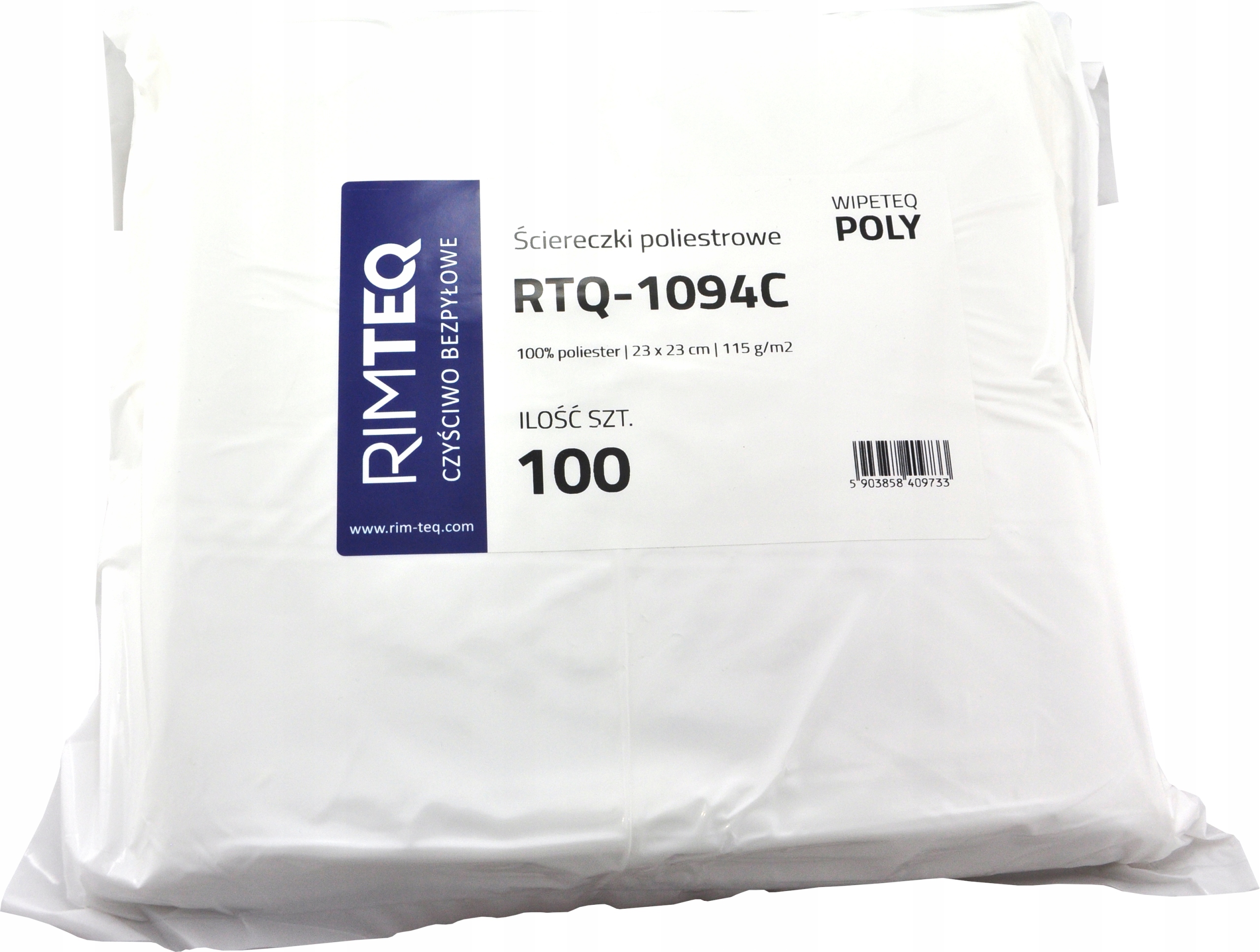 Ściereczki do pracy z IPA etanol metanol rozpuszczalnik RTQ-1094C 100 szt.
