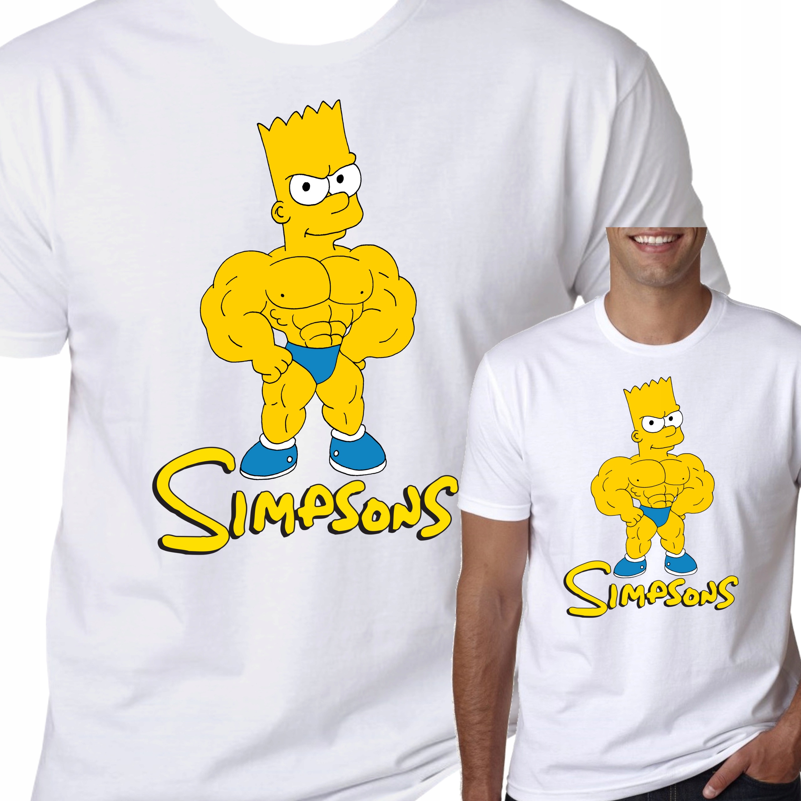 

T-Shirt Koszulka Simpsons Bart Prezent M 0576