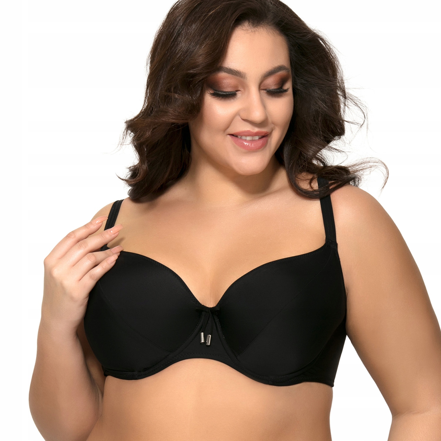 Ava SK-113 Maxi Plavková podprsenka měkká černá 85H