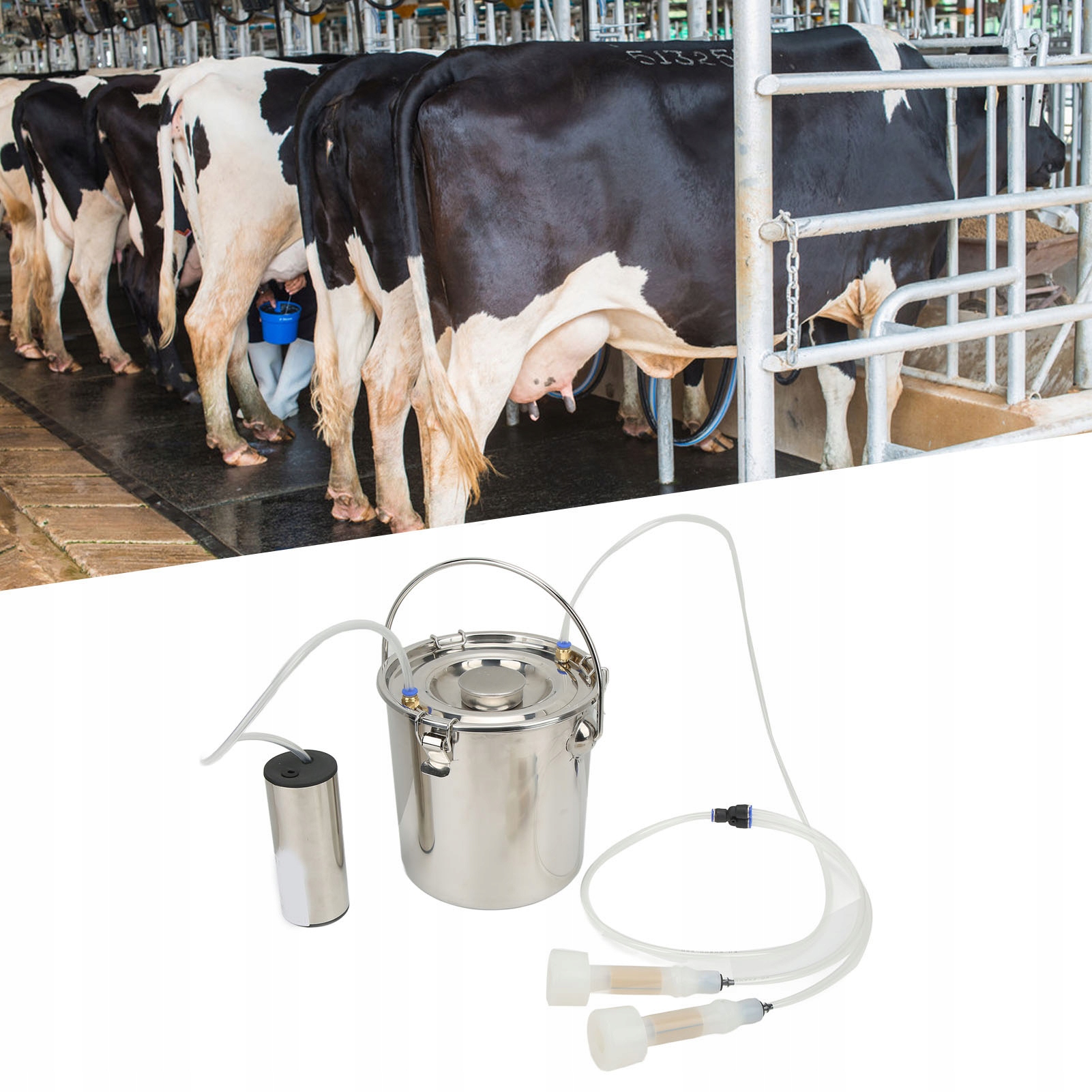 MAŁYCH MOBILNA DOJARKA KÓZ DLA KÓZ 7L Marka bez marki