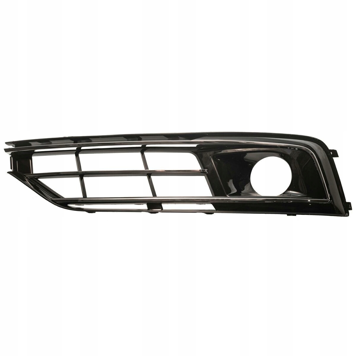 Audi A8 4H0 '13-17 Atrapa Mřížka Nárazníku Pravá S Otvorem 4H0807680T