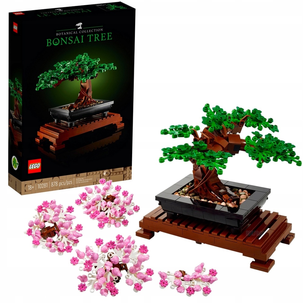 LEGO CREATOR EXPERT 10281 ICONS DRZEWKO BONSAI ZESTAW + TORBA PREZENTOWA Marka LEGO