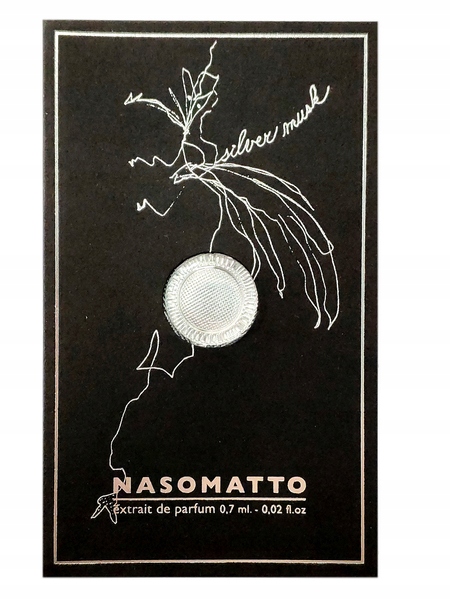 Nasomatto Silver Musk ext perfum 0.7 ml Próbka Stan opakowania oryginalne