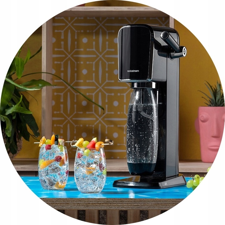 SATURATOR DO WODY GAZOWANEJ SODASTREAM ART CZARNY SATURATOR ZESTAW Kod producenta SATURATOR DO WODY GAZOWANEJ SODASTREAM ART