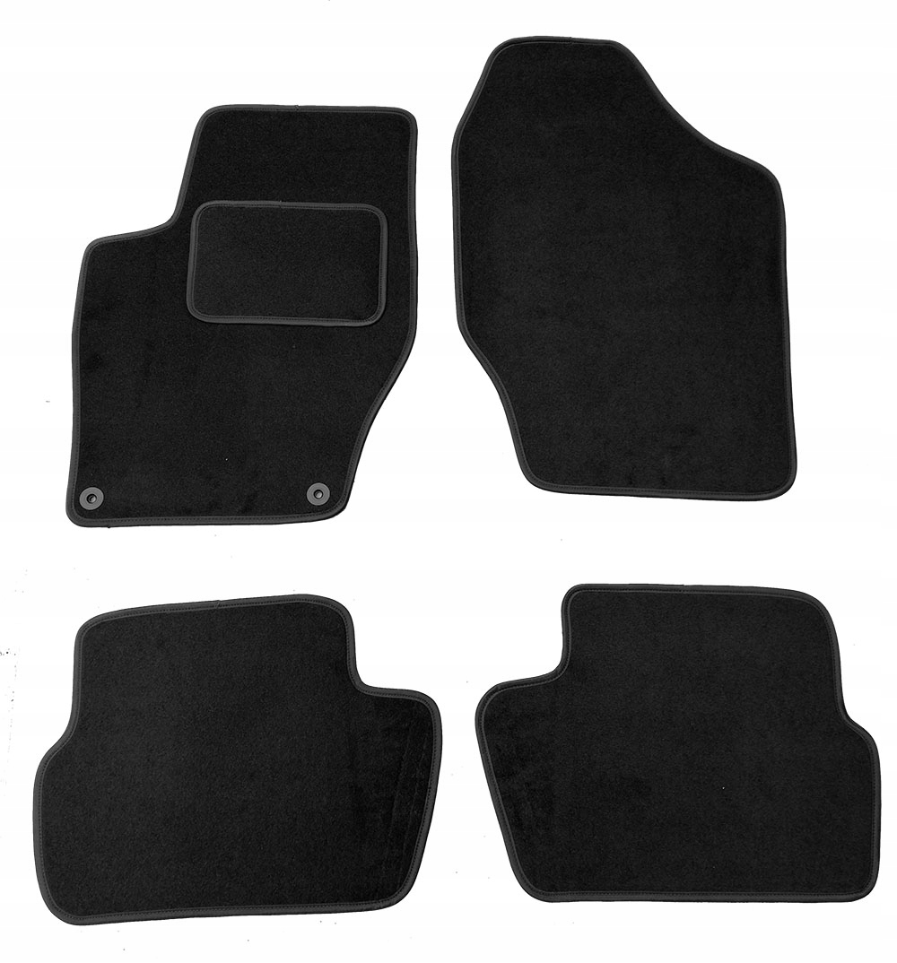 

Dywaniki welurowe czarne Peugeot 308 2007 2013