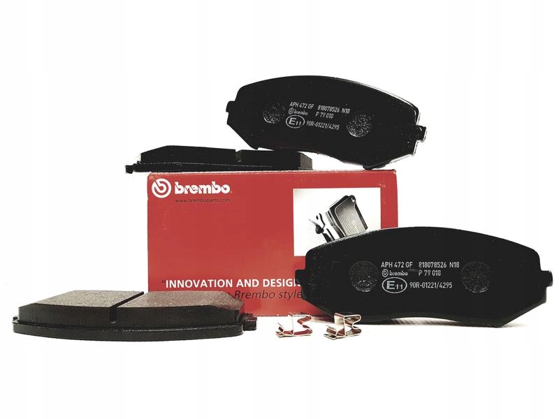 

Brembo Zestaw klocków hamulcowych, hamulce tarczow