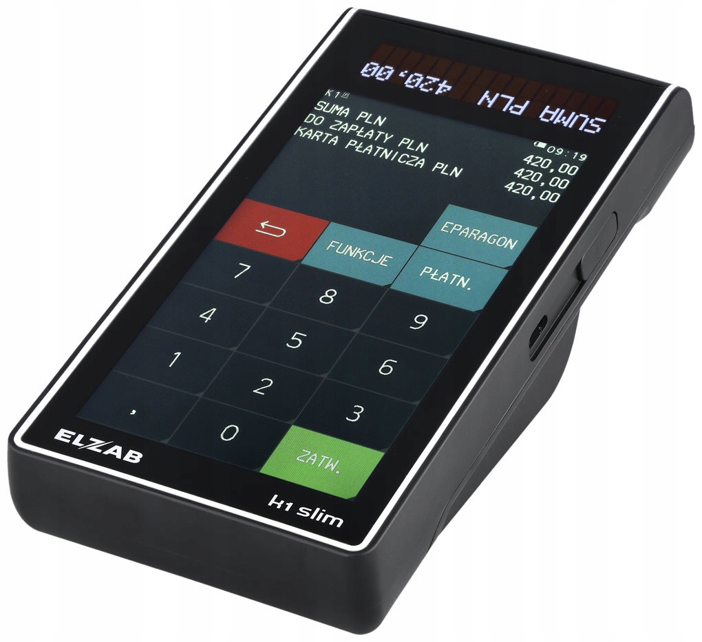Kasa Fiskalna ELZAB K1 SLIM ONLINE / WiFi